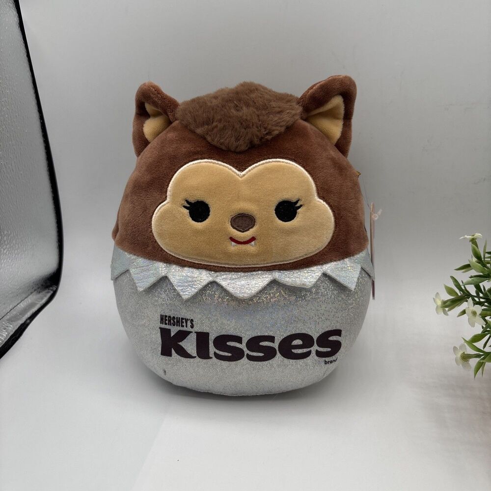 Lyca The Hershey Kiss Werewolf Halloween 2021 Kelltoy Squishmallow 8"  NWT Stuff